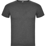 T-shirt chiné en coton et polyester pour homme 150 g/m² Roly couleur noir