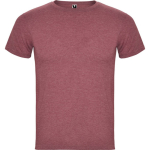 T-shirt chiné en coton et polyester pour homme 150 g/m² Roly couleur rouge chiné