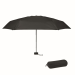 Parapluie anti-vent avec sac et étui zippé Ø90 cm couleur noir