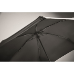 Parapluie anti-vent avec sac et étui zippé Ø90 cm couleur noir cinquième vue photographique