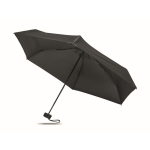 Parapluie anti-vent avec sac et étui zippé Ø90 cm couleur noir septième vue