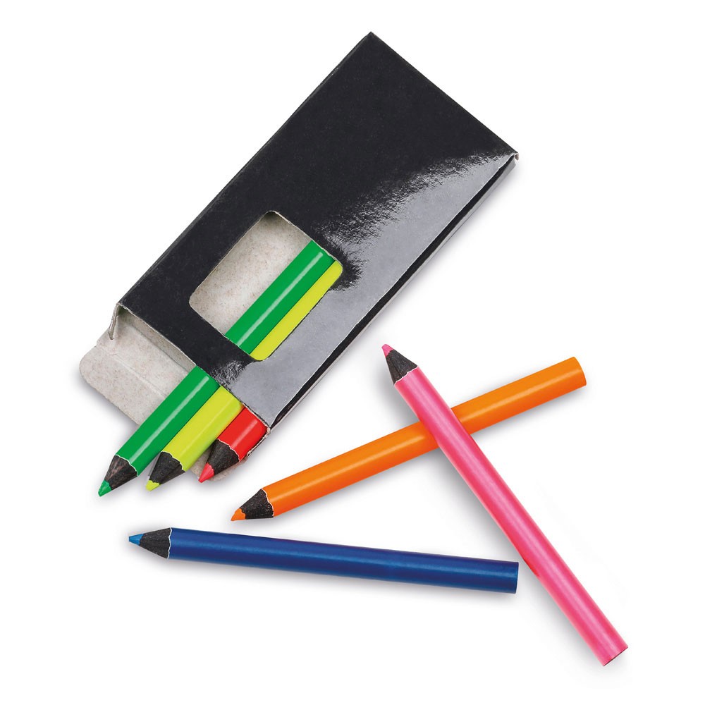 Crayon de Couleur Mini 6 Pièces-Coti jouets grossiste jouets de