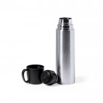 Thermos inox avec couvercle 500ml et fonction gobelet 130 ml deuxième vue