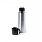 Thermos inox avec couvercle 500ml et fonction gobelet 130 ml  troisième vue