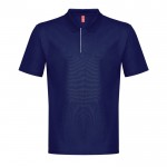 Polo technique homme en polyester recyclé 180 g/m2 THC DYNAMIC couleur bleu marine