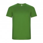 T-shirt technique en 50% polyester recyclé pour enfants 135 g/m² Roly couleur vert pomme