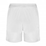 Short de sport 100% polyester pour enfants 140 g/m² Roly couleur blanc deuxième vue arrière