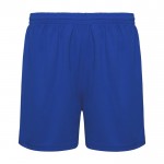 Short de sport 100% polyester pour enfants 140 g/m² Roly couleur bleu roi