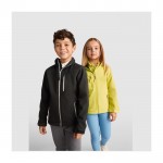 Veste softshell en polyester pour enfants 300 g/m² Roly couleur noir image nature morte