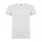 T-shirt 100% coton en tricot pour enfants 155 g/m² Roly couleur blanc