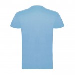 T-shirt 100% coton en tricot pour enfants 155 g/m² Roly couleur bleu ciel deuxième vue arrière