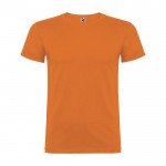 T-shirt 100% coton en tricot pour enfants 155 g/m² Roly couleur orange