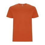 T-shirt en tricot 100% coton pour enfants 190 g/m² Roly couleur orange