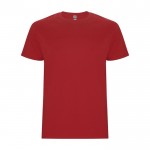 T-shirt en tricot 100% coton pour enfants 190 g/m² Roly couleur rouge