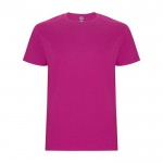 T-shirt en tricot 100% coton pour enfants 190 g/m² Roly couleur fuchsia