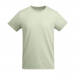 T-shirt en coton biologique en tricot pour enfants 175 g/m² Roly couleur vert doux