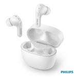 Casque Philips résistant aux éclaboussures et à la sueur couleur blanc