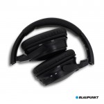 Casque sans fil avec microphone intégré marque Blaupunkt couleur noir cinquième vue