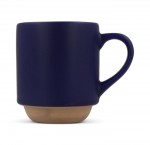 Tasse avec design élégant finlandais sur la partie inférieure 180ml couleur bleu foncé deuxième vue