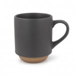 Tasse avec design élégant finlandais sur la partie inférieure 300ml couleur gris