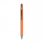 Stylo en papier durable avec pointeur de plusieurs couleurs couleur orange deuxième vue