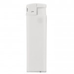 Briquet électronique rechargeable avec protection enfant couleur blanc