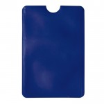 Porte-cartes flexible en plusieurs couleurs avec protection RFID couleur bleu foncé