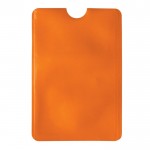 Porte-cartes flexible en plusieurs couleurs avec protection RFID couleur orange