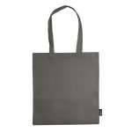 Sac en non-tissé en plusieurs couleurs avec anses longues 75 g/m² couleur gris deuxième vue