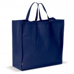 Grand sac non-tissé pour les courses en plusieurs couleurs 75 g/m² couleur bleu foncé