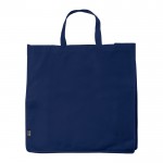 Grand sac non-tissé pour les courses en plusieurs couleurs 75 g/m² couleur bleu foncé troisième vue