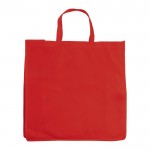 Grand sac non-tissé pour les courses en plusieurs couleurs 75 g/m² couleur rouge deuxième vue