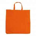 Grand sac non-tissé pour les courses en plusieurs couleurs 75 g/m² couleur orange deuxième vue