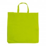 Grand sac non-tissé pour les courses en plusieurs couleurs 75 g/m² couleur vert lime deuxième vue