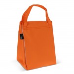 Sac isotherme pliable convertible en couverture de pique-nique couleur orange