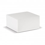 Bloc-notes carré de 420 feuilles blanches 10x10x5cm couleur blanc