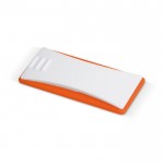 Cache webcam pour protection de la vie privée en ligne couleur orange