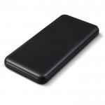 Batterie externe avec ports USB-A et port type C 10.000 mAh couleur noir