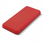 Batterie externe avec ports USB-A et port type C 10.000 mAh couleur rouge