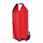 Sac en toile imperméable dans plusieurs coloris avec capacité de 25L couleur rouge