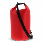 Sac en toile imperméable dans plusieurs coloris avec capacité de 15L couleur rouge