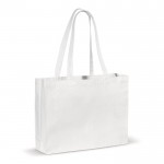 Sac en coton avec certification OEKO-TEX de couleurs 280 g/m2 couleur blanc