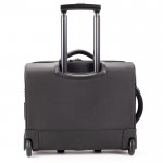 Valise trolley avec compartiment pour ordinateur portable 17'' couleur noir cinquième vue