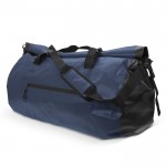 Sac de sport imperméable avec double poignée et capacité de 60L couleur bleu foncé