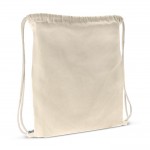 Sac avec fonction de sac à dos en coton FairTrade 140 g/m2 couleur beige