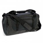 Sac de sport en RPET noir avec poignée rembourrée 30L couleur noir