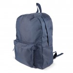 Classique sac à dos en RPET en plusieurs couleurs avec poche frontale couleur bleu foncé