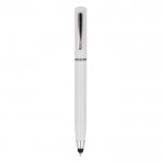 Stylo multifonction avec kit de nettoyage électronique couleur blanc deuxième vue