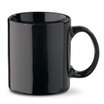 Tasse en céramique de plusieurs couleurs avec capacité de 300ml couleur noir