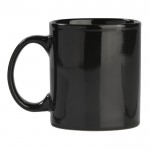 Tasse en céramique de plusieurs couleurs avec capacité de 300ml couleur noir deuxième vue